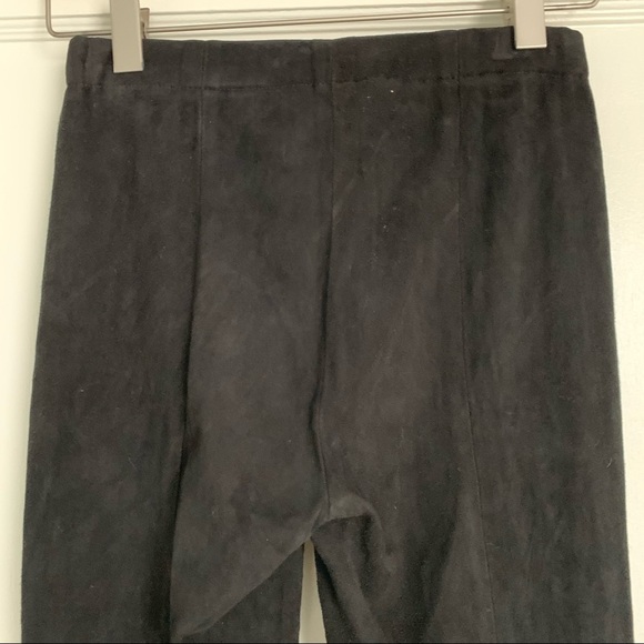 LAMARQUE 100% Leather Suede Moto Leggings size Small - Picture 6 of 10